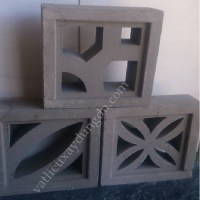 GẠCH THÔNG GIÓ BÊ TÔNG 19x19x6 cm