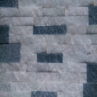 ĐÁ QUE GHÉP TRẮNG MUỖI ĐEN 10x50 cm