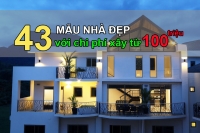 43 mẫu nhà đẹp với chi phí xây chỉ từ 100 triệu cho các cặp vợ chồng trẻ